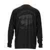 ヘビーウェイトロングスリーブプラTシャツ背面画像