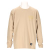 ヘビーウェイトロングスリーブプラTシャツ BEIGE