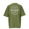 ビッグシルエットTシャツ背面画像